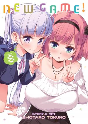 couverture, jaquette New Game! 8  (Seven Seas) Manga