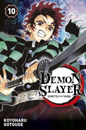 couverture, jaquette Demon slayer 10 simple 2019 (Panini manga) Manga