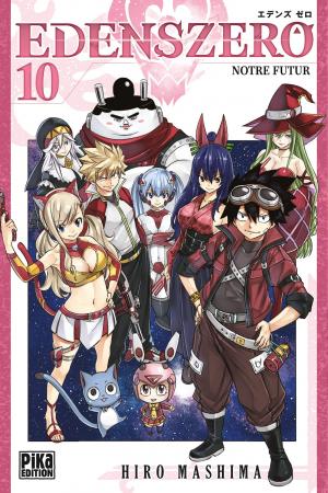 couverture, jaquette Edens Zero 10  - Notre futur (Pika) Manga