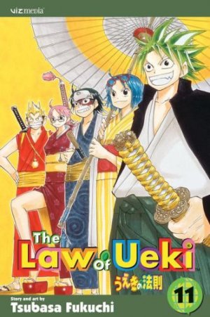 couverture, jaquette La Loi d'Ueki 11 Américaine (Viz media) Manga