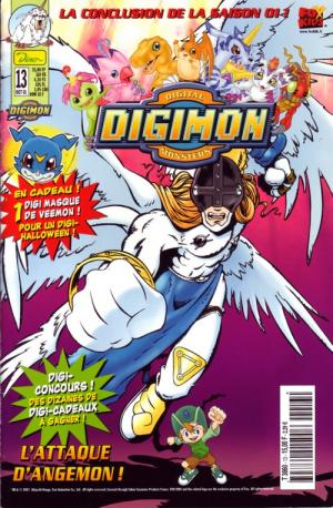 couverture, jaquette Digimon 13  - L'attaque d'Angemon ! Kiosque Dino Entertainment / Panini (Dino Entertainment) Comics