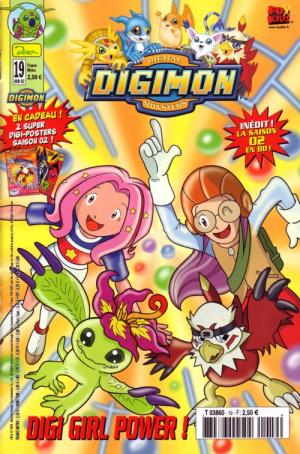 couverture, jaquette Digimon 19  - Digi girl power ! Kiosque Dino Entertainment / Panini (Dino Entertainment) Comics