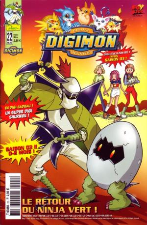 Digimon 22 - Le retour du ninja vert !
