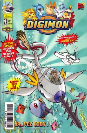 couverture, jaquette Digimon 23  - Sauvez Cody ! Kiosque Dino Entertainment / Panini (Dino Entertainment) Comics