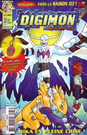 couverture, jaquette Digimon 33  - Rika en pleine crise !Kiosque Dino Entertainment / Panini (Dino Entertainment) Comics