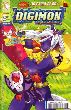 couverture, jaquette Digimon 43  - Nouveau ! 30 pages de BD ! Kiosque Dino Entertainment / Panini (Dino Entertainment) Comics