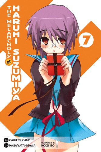 couverture, jaquette La Mélancolie de Haruhi Suzumiya 7 Américaine (Yen Press) Manga
