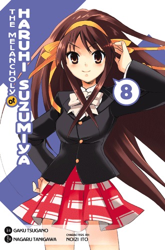 couverture, jaquette La Mélancolie de Haruhi Suzumiya 8 Américaine (Yen Press) Manga