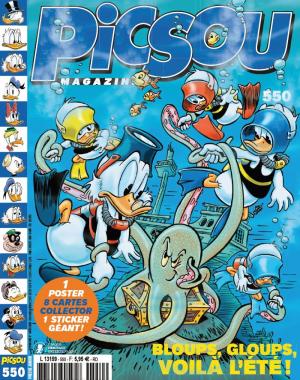 Picsou Magazine 550 - Bloups, gloups, voilà l'été