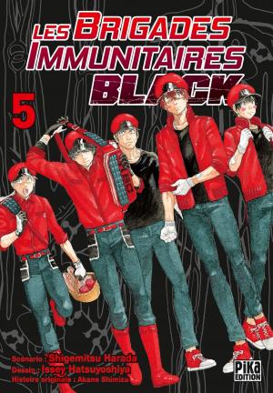 couverture, jaquette Les Brigades Immunitaires Black 5  (Pika) Manga
