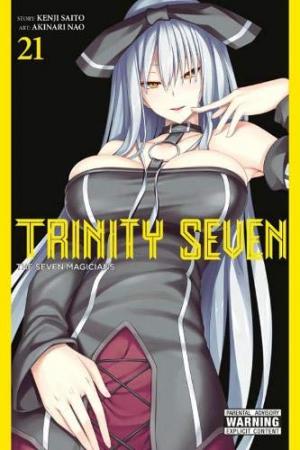 couverture, jaquette Trinity Seven 21  (Yen Press) Manga