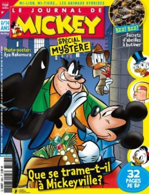 couverture, jaquette Le journal de Mickey 3563  - Que se trame t-il à mickeyville? (Disney) Magazine
