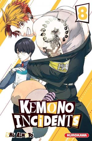 couverture, jaquette Kemono incidents 8  (Kurokawa) Manga