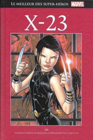 couverture, jaquette Le Meilleur des Super-Héros Marvel 118  - X-23TPB hardcover (cartonnée) (Hachette) Comics