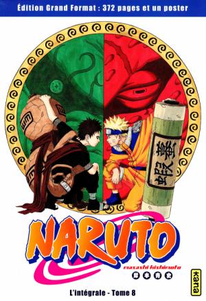 couverture, jaquette Naruto 8 TPB softcover (souple) - kiosque (Hachette) Manga