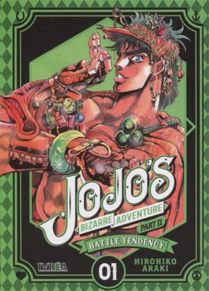 couverture, jaquette Jojo's Bizarre Adventure 1 Bunko - Partie 2 Battle Tendency (Ivréa) Manga
