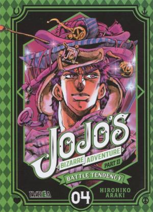 couverture, jaquette Jojo's Bizarre Adventure 4 Bunko - Partie 2 Battle Tendency (Ivréa) Manga