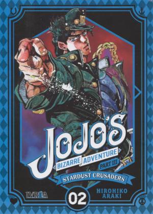 couverture, jaquette Jojo's Bizarre Adventure 2 Bunko - Partie 3 Stardust Crusaders (Ivréa) Manga