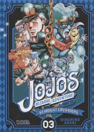 couverture, jaquette Jojo's Bizarre Adventure 3 Bunko - Partie 3 Stardust Crusaders (Ivréa) Manga