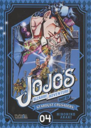 couverture, jaquette Jojo's Bizarre Adventure 4 Bunko - Partie 3 Stardust Crusaders (Ivréa) Manga