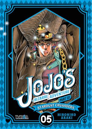 couverture, jaquette Jojo's Bizarre Adventure 5 Bunko - Partie 3 Stardust Crusaders (Ivréa) Manga