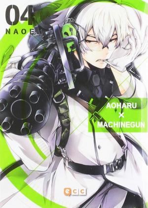 couverture, jaquette Aoharu x Machine Gun 4  (ECC) Manga