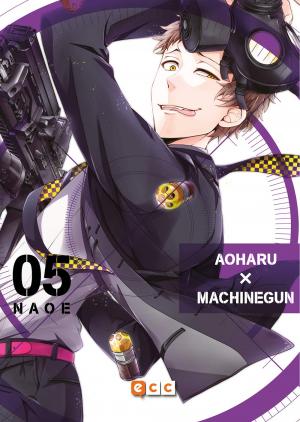 couverture, jaquette Aoharu x Machine Gun 5  (ECC) Manga