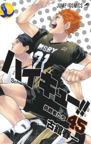 couverture, jaquette Haikyû !! Les as du volley 45  (Shueisha) Manga