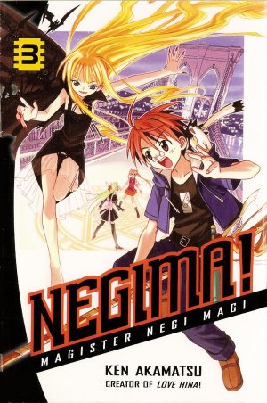 couverture, jaquette Negima ! 3 Américaine (Del rey) Manga