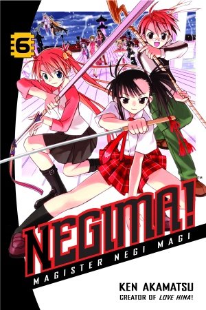 couverture, jaquette Negima ! 6 Américaine (Del rey) Manga