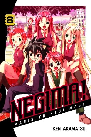 couverture, jaquette Negima ! 8 Américaine (Del rey) Manga