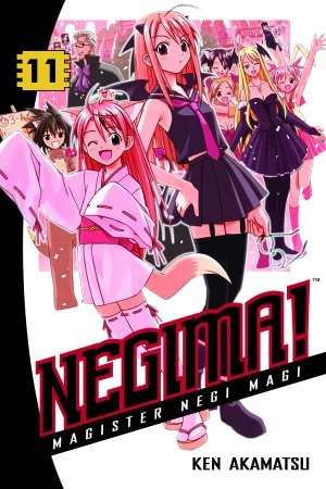 couverture, jaquette Negima ! 11 Américaine (Del rey) Manga