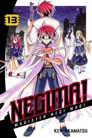 couverture, jaquette Negima ! 13 Américaine (Del rey) Manga