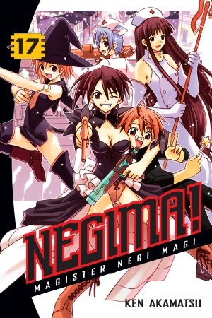 couverture, jaquette Negima ! 17 Américaine (Del rey) Manga