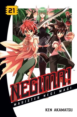 couverture, jaquette Negima ! 21 Américaine (Del rey) Manga
