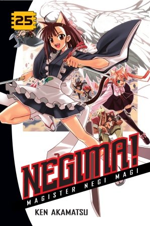 couverture, jaquette Negima ! 25 Américaine (Del rey) Manga