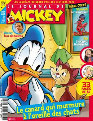 couverture, jaquette Le journal de Mickey 3568  - Le canard qui murmure (Disney) Magazine