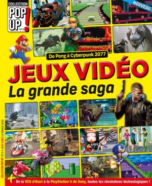 couverture, jaquette collection pop up 2  - Jeux videos, la grande saga (diverti) Magazine
