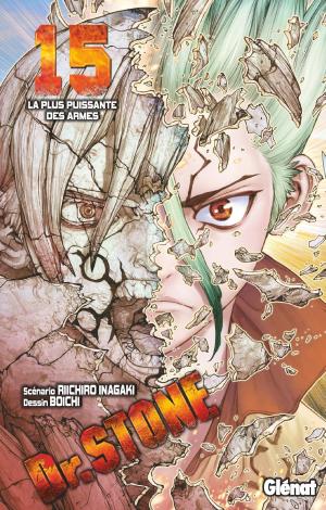 couverture, jaquette Dr. STONE 15  (Glénat Manga) Manga