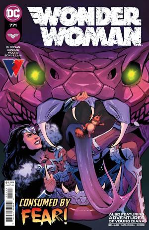 couverture, jaquette Wonder Woman 771  - 771 - Consumed by Fear!Issues V5 - Rebirth suite /Infinite (2020 - 2023) (DC Comics) Comics