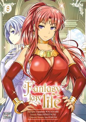 couverture, jaquette A Fantasy Lazy Life 8  (delcourt / tonkam) Manga