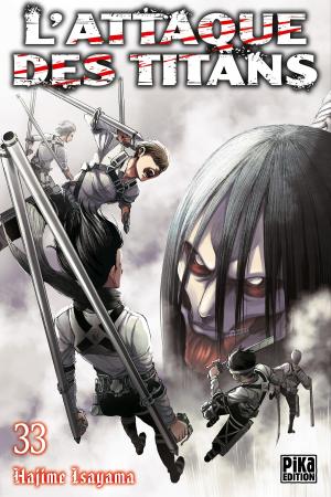 couverture, jaquette L'Attaque des Titans 33  (Pika) Manga