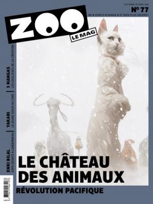 couverture, jaquette Zoo le mag 77  - Le château des animaux (Zoo) Magazine