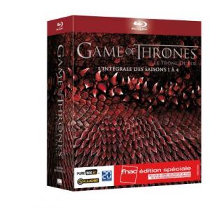 couverture, jaquette Game of Thrones  Intégrale saisons 1 à 4 Spéciale Fnac (HBO) Série TV