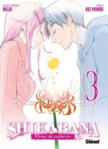 couverture, jaquette Shikabana - Fleur de cadavre 3  (Glénat Manga) Manga