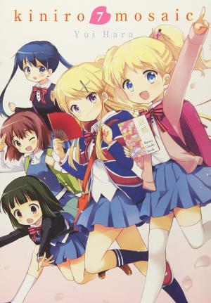 couverture, jaquette Kiniro Mosaic 7  (Yen Press) Manga