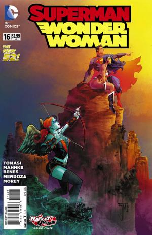 Superman / Wonder Woman 16 - Harley Quinn variant cover