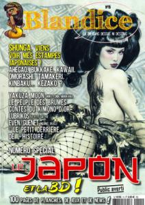 couverture, jaquette Blandice 15  - Le japon et la BD ! (Tabou) Magazine