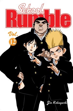 couverture, jaquette School Rumble 12 Américaine (Del rey) Manga