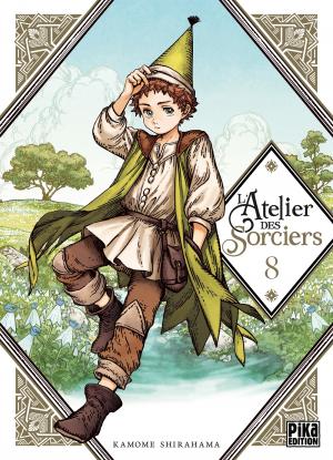 couverture, jaquette L'Atelier des Sorciers 8  (Pika) Manga